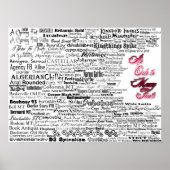 Een ode aan Vele Doopvonten Poster (Voorkant)