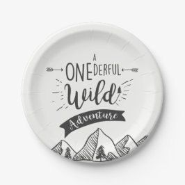 Een oderful wild avontuur papier Bord jongen