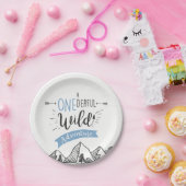 Een oderful wild avontuur papier Bord jongen (Feest)