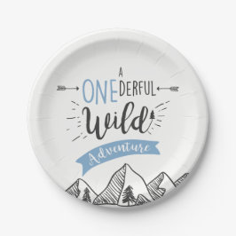 Een oderful wild avontuur papier Bord jongen