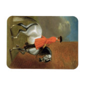 Een oefening in de Haute Ecole: Het passeren naar  Magneet (Horizontaal)