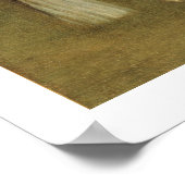 Een oefening in de Haute Ecole: Het passeren naar  Poster (Hoek)