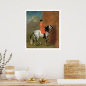 Een oefening in de Haute Ecole: Het passeren naar  Poster (Keuken)