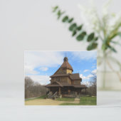 Een Oekraïense katholieke kerk Briefkaart (Staand voorkant)