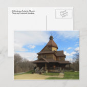 Een Oekraïense katholieke kerk Briefkaart (Voorkant / Achterkant)