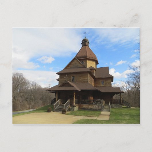 Een Oekraïense katholieke kerk Briefkaart (Voorkant)