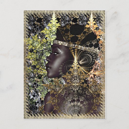 Een Oerwoud Nachtkameleon Briefkaart (Voorkant)