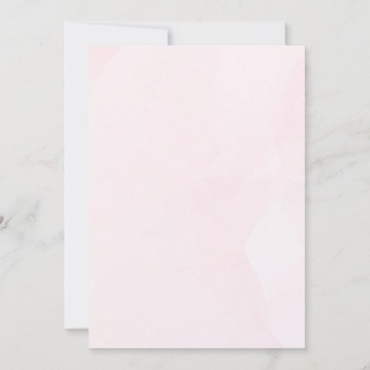 Een of ander konijn is een verjaardagsuitnodiging  kaart (Achterkant)