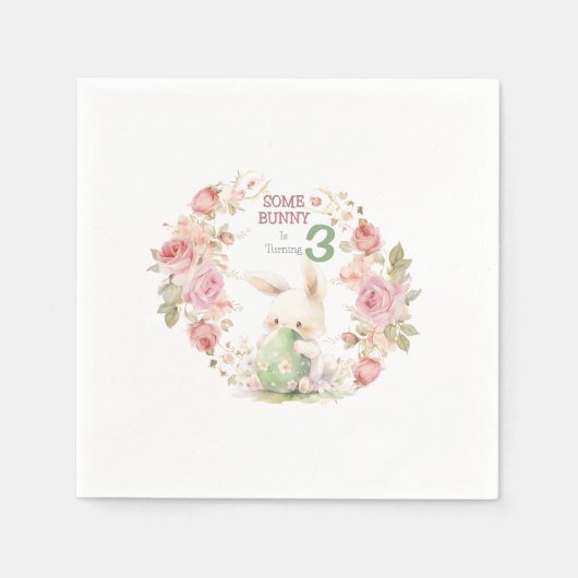 Een of ander konijn wordt er een servet (Voorkant)