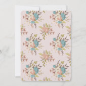 Een of ander speciaal 'Bunny Special Floral Drive- Kaart (Achterkant)