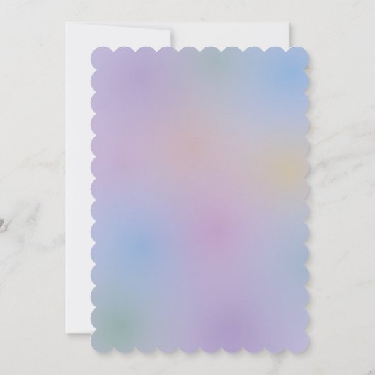 Een of ander verbaal elegant geslacht neutraal Bab Kaart (Achterkant)