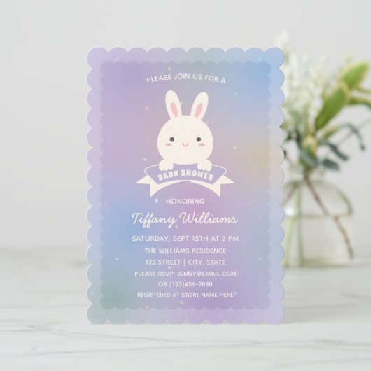 Een of ander verbaal elegant geslacht neutraal Bab Kaart (Staand voorkant)