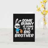 Een of ander wordt een grote broeder-paaspreg kaart (Gele Bloem)