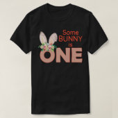 Een of andere bundel is één Kind, grappige konijne T-shirt (Design voorkant)