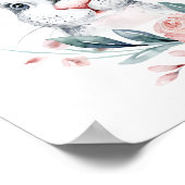 Een of andere Bunny Birthday, een welkomstteken va Poster (Hoek)