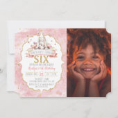 Een of andere bunny draait 6 zestigste verjaardag  kaart (Voorkant)