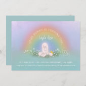 Een of andere Bunny draait één regenboogdag. Kaart (Voorkant / Achterkant)