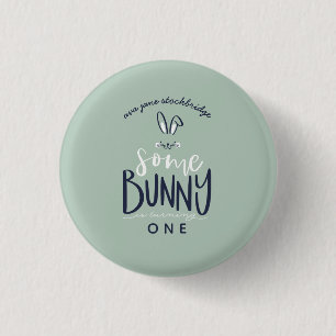 Een of andere bunny happy birthday party Button