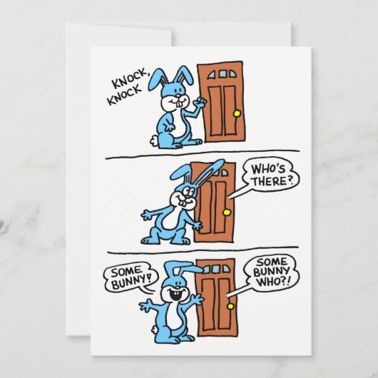 Een of andere Bunny heeft een feest nodig Kaart (Voorkant)