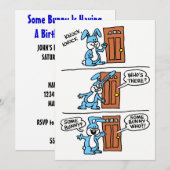 Een of andere Bunny heeft een feest nodig Kaart (Voorkant / Achterkant)