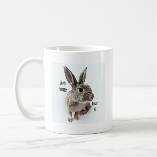 Een of andere Bunny houdt van Collectie Rabbit Pas Koffiemok (Links)