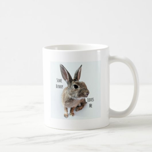 Een of andere Bunny houdt van Collectie Rabbit Pas Koffiemok (Rechts)