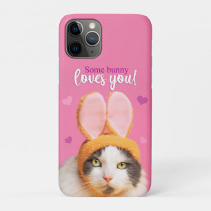 Een of andere Bunny houdt van je grappige kat in B Case-Mate iPhone Case