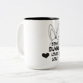 Een of andere Bunny houdt van je Mok (Voorkant links)