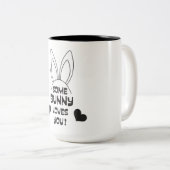 Een of andere Bunny houdt van je Mok (Voorkant rechts)