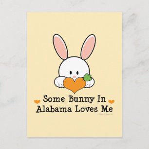 Een of andere Bunny in Alabama houdt van mijn Brie Briefkaart