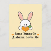 Een of andere Bunny in Alabama houdt van mijn Brie Briefkaart (Voorkant)