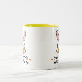 Een of andere Bunny in Maine houdt van me Tweekleurige Koffiemok (Center)