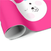 Een of andere Bunny is één Cute Rabbit 1st Birthda Cadeaupapier (Rol Hoek)