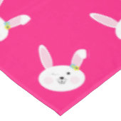 Een of andere Bunny is één Cute Rabbit 1st Birthda Tafelkleed (Gekanteld)