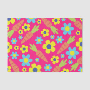 Een of andere Bunny is één Cute Rabbit 1st Birthda Tissuepapier