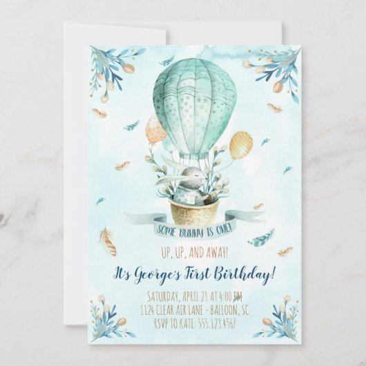 Een of andere Bunny is een eerste uitnodiging van (Voorkant)