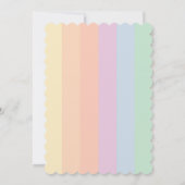 Een of andere Bunny is onderweg naar het Baby show Kaart (Achterkant)