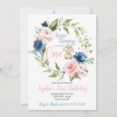 Een of andere Bunny verandert een paasdag. Kaart (Voorkant)