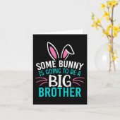 Een of andere Bunny wordt een grote broederooster Kaart (Gele Bloem)