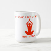 Een of andere hete Yoga Grote Mok (Voorkant rechts)