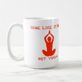 Een of andere hete Yoga Grote Mok (Links)