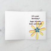 Één of andere Kaart van de Verjaardag van het (Binnen)