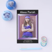 Een of twee gesneden Kaart met kop-shot Comp/Zed (Enkel)