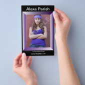 Een of twee gesneden Kaart met kop-shot Comp/Zed (Hand)