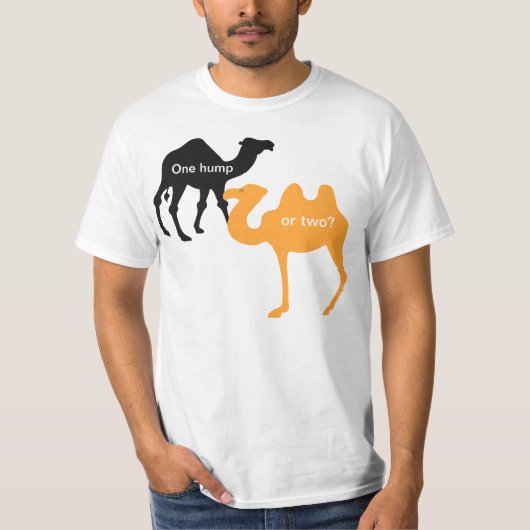 Een of twee? t-shirt (Voorkant)