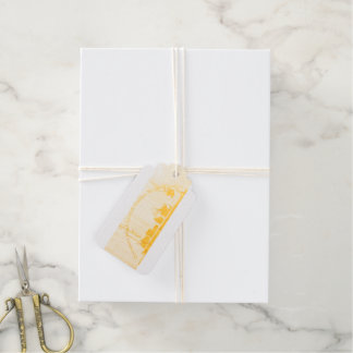 Een Officiële Gouden Zegel van President Ishah Lau Cadeaulabels
