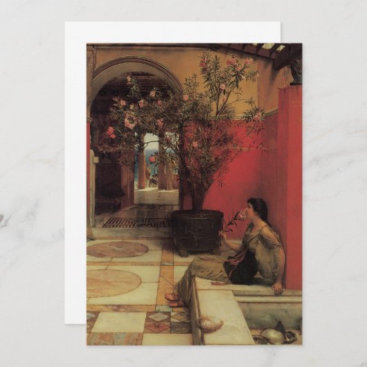 Een Oleander van Alma Tadema,  bloemen (Voorkant / Achterkant)