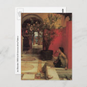 Een Oleander van Alma Tadema,  bloemen Briefkaart (Voorkant / Achterkant)