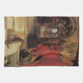 Een Oleander van Alma Tadema,  bloemen Theedoek (Horizontaal)