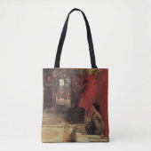 Een Oleander van Alma Tadema,  bloemen Tote Bag (Voorkant)